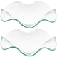 thumbnail image 1 of 2Pcs Transparent Glass Dishes Essential Oil Saucers Essential Oil Plates, 1 of 4