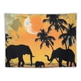 thumbnail image 5 of Nawypu Bohemian Style Wall Hanging Tapestry Floral Elephant and giraffe, Bohemian or Hippie Style Home Decor, 5 of 6
