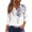 A06 Pink, variant on Cute Shirts For Women V Neck 3/4 Sleeve Graphics Print Classic Casual Button Tunic Tops Comfy Soft Spring Basic Work Tee Vacation Clothes Blue L