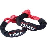DMC Customz Soft Shackles - 7/16 x 6-inch Recovery Rope Set – 2 pcs Tow Rope for Truck Heavy Duty with 31,900lbs Break