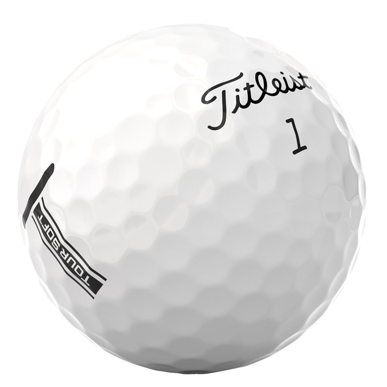 Free Shipping! Titleist 2024 Soft Distance Golf Balls 12ct White