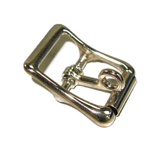 25mm Craft-Art Full Nickel Military Roller Buckle for leather work 10 x 1" 