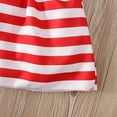 thumbnail image 6 of GYRATEDREAM 4th of July Toddler Baby Girl Clothes US Flag Star Dress 5-6 Years, 6 of 6