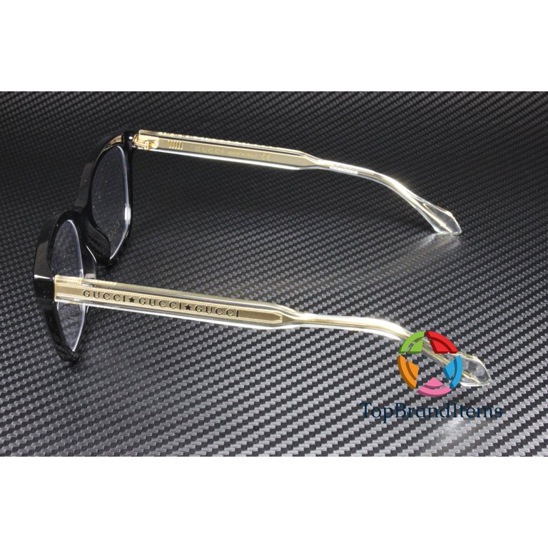 Gucci GG0566O 001 Eyeglasses Black 52mm Square Frame Gucci - GG0566O Black Square Women Eyeglasses - 52mm  main image 3