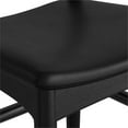 thumbnail image 7 of Pemberly Row Danish Design Vegan Leather Counter Height Stool in Black, 7 of 7