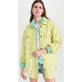thumbnail image 2 of Free People Women's Ruby Jacket, Luminary, Green, XS, 2 of 6