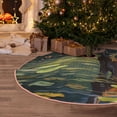 thumbnail image 5 of Sikiie Peaceful Deer Lily Pond Christmas Tree Skirt, Christmas Tree Decorations, Christmas Decor, Tree Mat Decoration(30-48IN)-48", 5 of 6