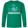 thumbnail image 3 of Inktastic Virginia Beach Va Cute Vacation Long Sleeve Youth T-Shirt, 3 of 5