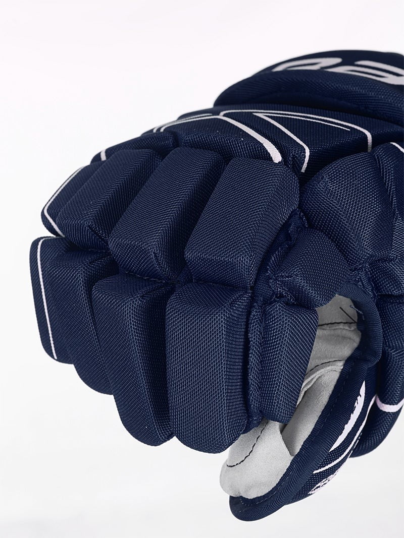 Bauer S18 NSX Junior Hockey Gloves Ergo Flex Thumb Nash Palm with Overlay
