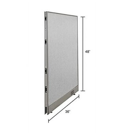 GOF Office Partition Single Full Fabric Panel (36" w x 48" h)