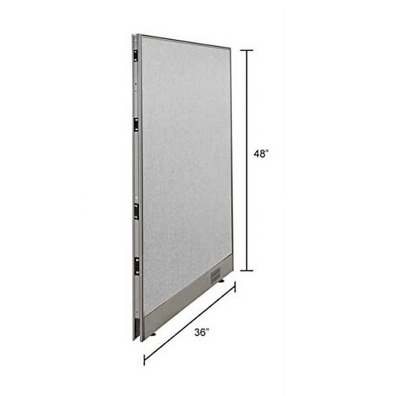 GOF Office Partition Single Full Fabric Panel (36" w x 48" h)