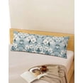 thumbnail image 5 of Flower Floral Body Pillow Cover 20 x 60 Inch Decorative Pillow Cover Botanical Spring Meadow Blooms Wildflower Lumbar Pillowcase Seasonal Rectangle Cushion Case for Couch Sofa Bed Living Room, 5 of 7