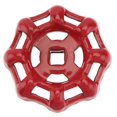 thumbnail image 1 of 6 *6 Metal Outdoor Decor Outside Faucet Wheel Handle Hose Bibb Handle Broach Wheel Handle, 1 of 3