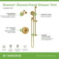 thumbnail image 4 of Symmons S589815trm Braston Shower Only Trim Package - Chrome, 4 of 7