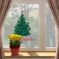 thumbnail image 2 of putnchl Christmas Window Clings Window Stickers Decor Xmas Snowman Snowflake Window Decor, 2 of 5