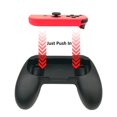 thumbnail image 4 of 2 empuñaduras compatibles con Nintendo Switch, funda protectora para controlador de interruptor, juego de empuñaduras para Nintendo Switch Grip Cover, negro kaili Sencillez, 4 of 5