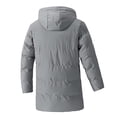 thumbnail image 5 of Blekii Men's Plus Size Puffer Jacket, Hooded Long Length down Alternative Coat, Oversized Warm Winter Parka, Thick Casual Cotton Outerwear, Comfortable Plus Size Coat for Cold, 5 of 5