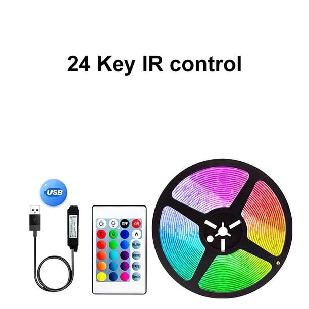 Tira de luces Led de hielo para habitación de niños, cinta de hielo con Wifi, Bluetooth, Control remoto para Tv, cocina, 5M, 10M, 5050