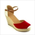 thumbnail image 4 of Sandalias de verano con hebilla de tacón alto y cuña, cómodas y transpirables, sandalias de mujer, 4 of 5