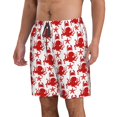 thumbnail image 2 of Pofeuu Octopus Prin Men's Swim Trunks Quick Dry Bathing Suit Swimming Board Shorts Mesh Lining Beach Swimwear-3X-Large, 2 of 6