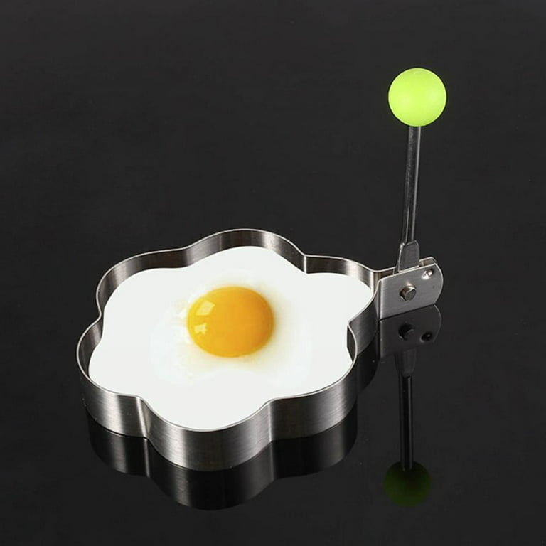 1pc Round-shaped Stainless Steel Fried Egg Pancake Shaper Omelette Mold,  Frying Egg Cooking Tools, RV Kitchen Accessories Gadget Rings, Perfect for  Camping and Indoor Breakfast Sandwiches and Burgers