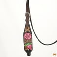thumbnail image 4 of HILASON Western Horse Headstall Breast Collar Leather Brown, 4 of 8