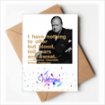thumbnail image 1 of ill British Prime Minister Motto Welcome Back Greeting Cards Envelopes Blank, 1 of 3