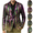 Style2-Purple sequin blazer for men, variant on Mceream Mens Sequin Blazer Sparkly Glitter Mardi Gras Jacket Print Suit Jacket Party Wedding Banquet Prom Tuxedo Two Button Sport Coats Mardi Gras Suit Blazer with Pockets Traje De Gala Para Hombre