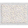 thumbnail image 1 of Colorful Tapestry, Colorful Tiny Droplets of Water in Orange and Black Tones Hand Drawn Rain Theme, Wall Hanging for Bedroom Living Room Dorm Decor, 80W X 60L Inches, Multicolor, by Ambesonne, 1 of 2