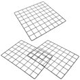 thumbnail image 5 of Himition 3pcs Wire Wall Grid Panel Diy Photos And Pictures Display Grid Wall Panel Home Wall Display Panel, 5 of 6
