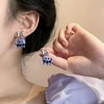 thumbnail image 5 of GKNET Retro Black Cat Funny Ear Stud Earrings Simple Earrings Fashion Delicate Jewelry Women-1.Cat Earrings, 5 of 8