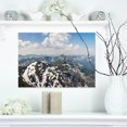 thumbnail image 1 of Green Mountains in Spring Panorama - Landscape Artwork Canvas, 1 of 3