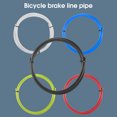 thumbnail image 4 of Mountain Bike Brake Cable Set S-shaped Hook Outer Tube Inner Cable Bright Colors Temperature Resistant Replacement Universal Tear-resistant Road Bike Brake Cable Set Bicycle Accessories, 4 of 7