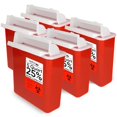 thumbnail image 1 of Sharps Container Oakridge Products, 5 litros (paquete de 5), residuos biopeligrosos, 1 of 6