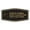 Black Gold, variant on Fancy Sensitive Plumbing Do Not Flush Anything Except Toilet Paper Sign (White) - Small