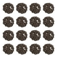 thumbnail image 1 of Uxcell 16-Pack Bolas de Ratán Tejidas 30mm/1.2 Pulgadas Bolas Decorativas de Ratán para Navidad Bodas Acción de Gracias Marrón, 1 of 6