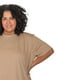 thumbnail image 2 of Playera Manga Corta Cuello Redondo LOVE MY FIT Tallas Extras Plus Size Beige 2XL, 2 of 5