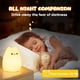 thumbnail image 4 of Luz de noche para bebés, luz de noche para niños, luz de noche de 7 colores, luz de noche para gatos, luz de noche LED, luz de noche recargable, función de temporizador, luz de noche de silicona, luz, 4 of 5