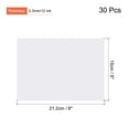 thumbnail image 2 of Uxcell Self Adhesive Cold Laminating Film Laminator 6"x8" with Adhesive Backing for Photos, Menus,30 Pack, 2 of 6
