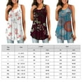 thumbnail image 2 of Women's Summer Tops Crew Neck Tank Top T Shirt Pleated Short Sleeve Tunic Tops Flare Blouse, 2 of 5