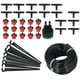 thumbnail image 4 of Desiderio Kit de riego por goteo, 49,2 pies de longitud, 4/7 tubos, sistema de riego por goteo automático de plástico para plantas en macetas, invernadero de jardín, 4 of 8
