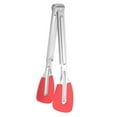 thumbnail image 4 of MLINS Stainless Steel Kitchen Tong with Silicone Grips for Serving and Cooking 9.8 inches, 4 of 8
