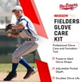 thumbnail image 4 of No Errors Webgem Fielder’s Glove Care System. Glove Formation Tool, Reduces Glove Break-in Time, Holds Glove Shape, Fielders Essential Gear, Gift for Baseball Players- GLOVE NOT INCLUDED(The Flare XL), 4 of 4
