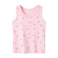 thumbnail image 2 of Ahuyic Summer Kids' Casual All Match Blouse, Solid Color Loose Sleeveless Top For Girls And Boys,Summer Children's Small Tank Top Flower Print Sleeveless Top With Jacket T-Shirt Bottom Shirt, 2 of 3