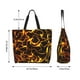 thumbnail image 5 of Easygdp Orange Lightning Bolsas Tote para Mujer, Bolsos de Hombro para Viaje, Bolsos de Mano de Gran Capacidad para Compras y Trabajo, 5 of 8