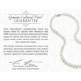 thumbnail image 5 of 10-11mm AAA Quality Round White Freshwater Cultured Pearl Necklace for Women in 16 Princess Length, 5 of 7