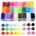 thumbnail image 1 of 360PCS 24 Colors Resin Snap Fasteners T5 Plastic Snaps Button Button kit For Sewing Clothing Craft DIY Tool, 1 of 5