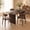 Lucena Oak/Camel, variant on COLAMY 7-Piece Modern Dining Table Set, Sturdy Wood Kitchen Table and 6 Upholstered Dining Chairs for Small Spaces, Mid-Century Farmhouse Dining Room Furniture Set, Lucena Oak/Grey