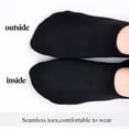 thumbnail image 3 of Zhengup Womens No Show Socks Cotton Breathable Athletic Ankle Socks Cushioned Low Cut Invisible Running Socks Flats 6 pack, 3 of 7