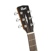 Cort Guitars GA1EOPSB-U Grand Regal Series Grand Auditorium A-E Guitar Sunburst, Natural Open Pore